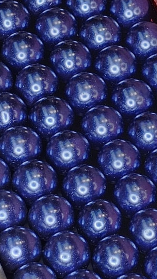 Glasparels paars/blauw 12 mm 12PA47