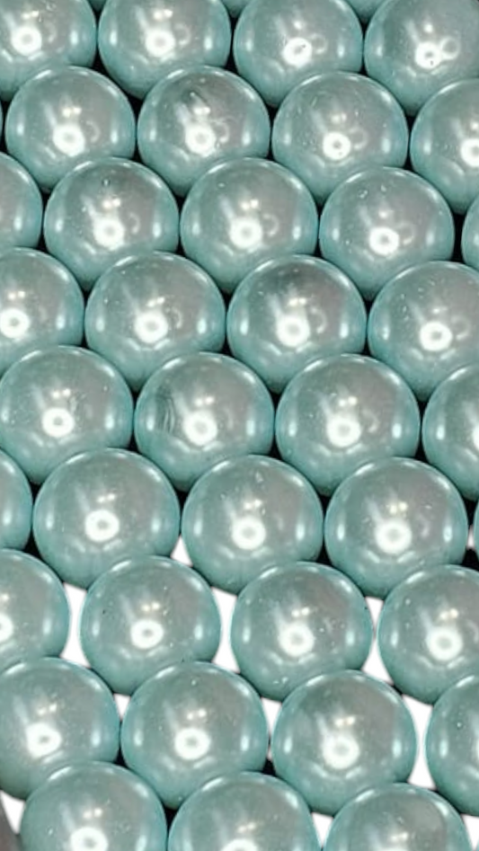Glasparels licht blauw 12 mm 12PA11