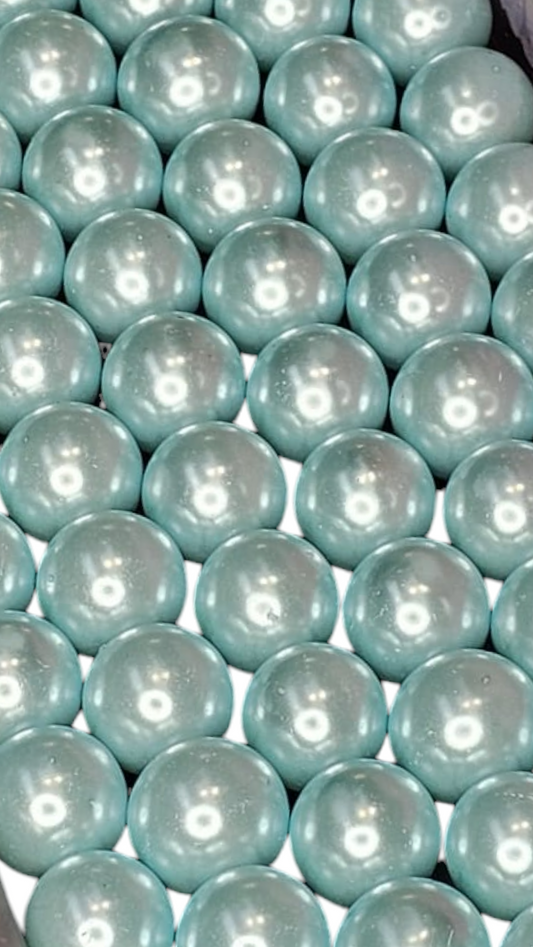 Glasparels lichtblauw 14 mm 14PA11