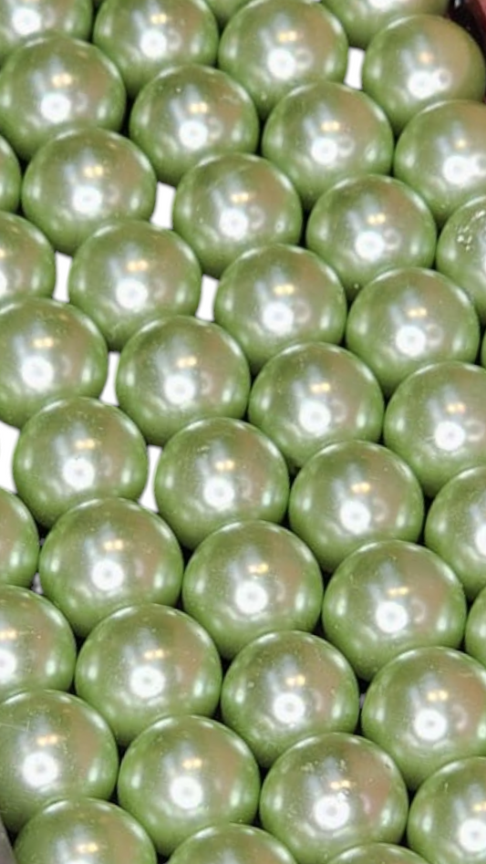 Glasparels licht groen 12 mm 12PA23