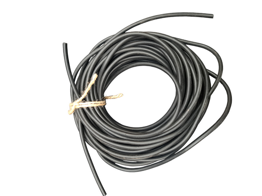 Rubber hol zwart 74ID42