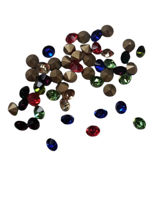 Strassteentjes mix 3,3mm STRAS91MI