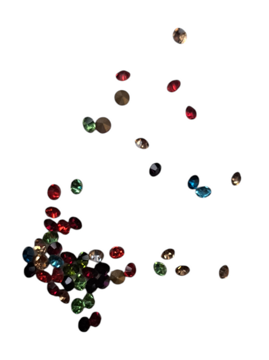 Strassteentjes mix 3,2mm STRAS87MI