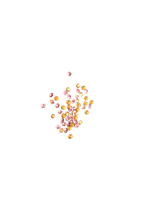 Strassteentjes roze 2,2mm STRAS45RO