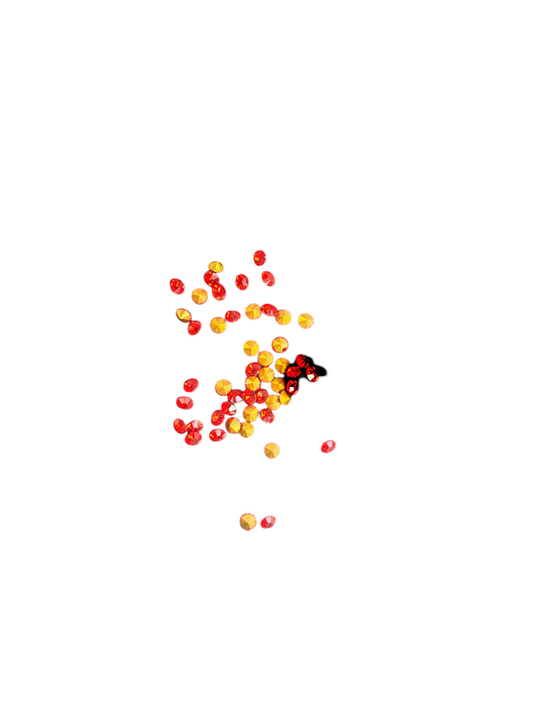 Strassteentjes rood 2,1mm STRAS39R