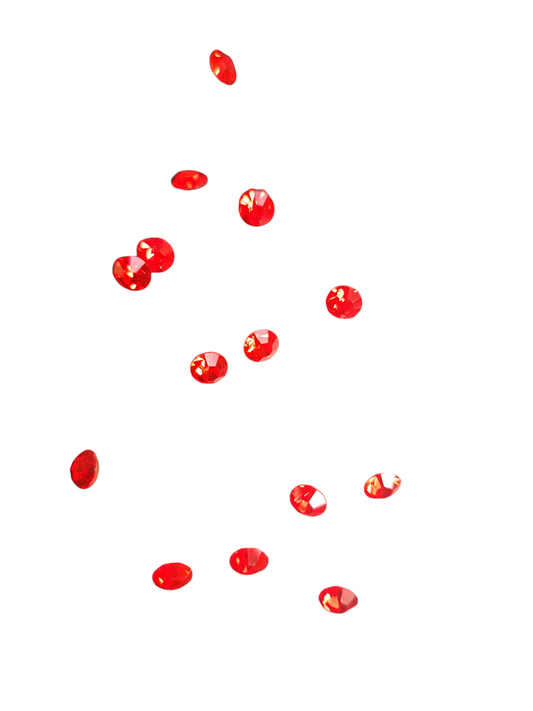 Strassteentjes rood 5,3mm STRAS53R
