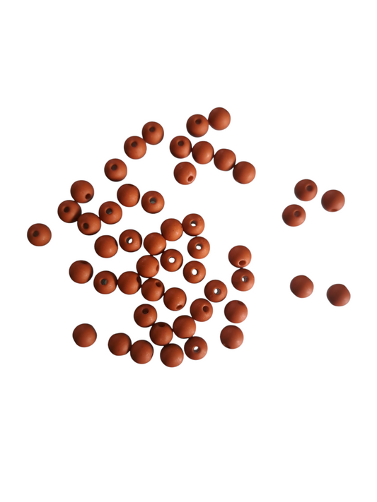 Acryl roest bruin 6mm 6AC37