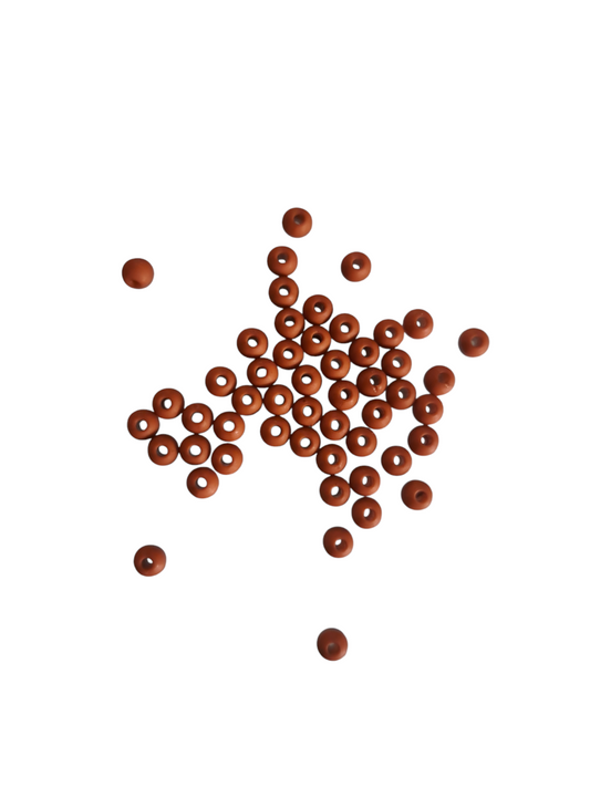Acryl roest bruin 4mm 4AC37