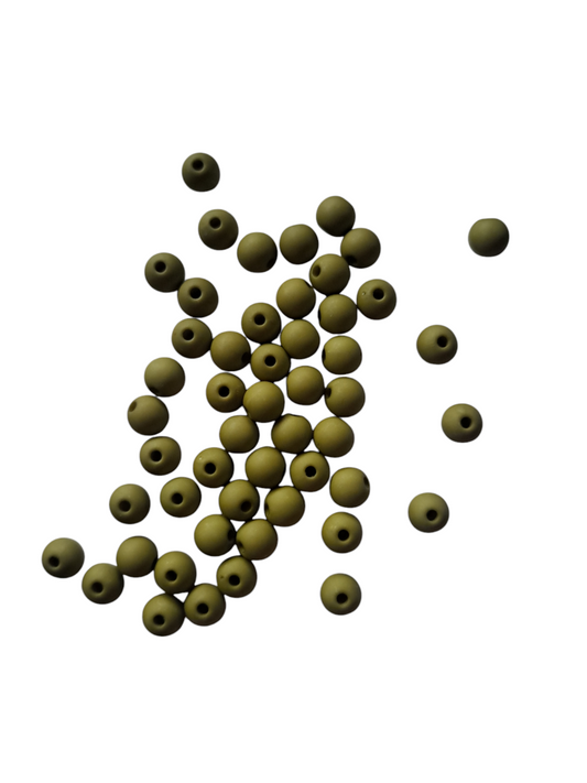 Acryl antiek groen 6mm 6AC25