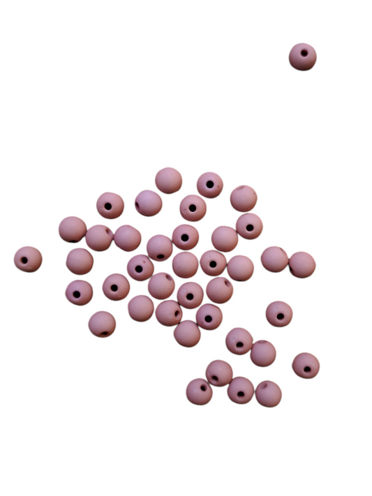 Acryl oud roze 6mm 6AC10