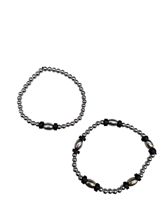Zilver en zwart MOKI02