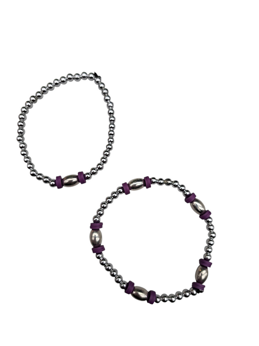 Zilver en paars MOKI13