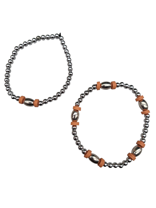 Zilver en oranje MOKI24