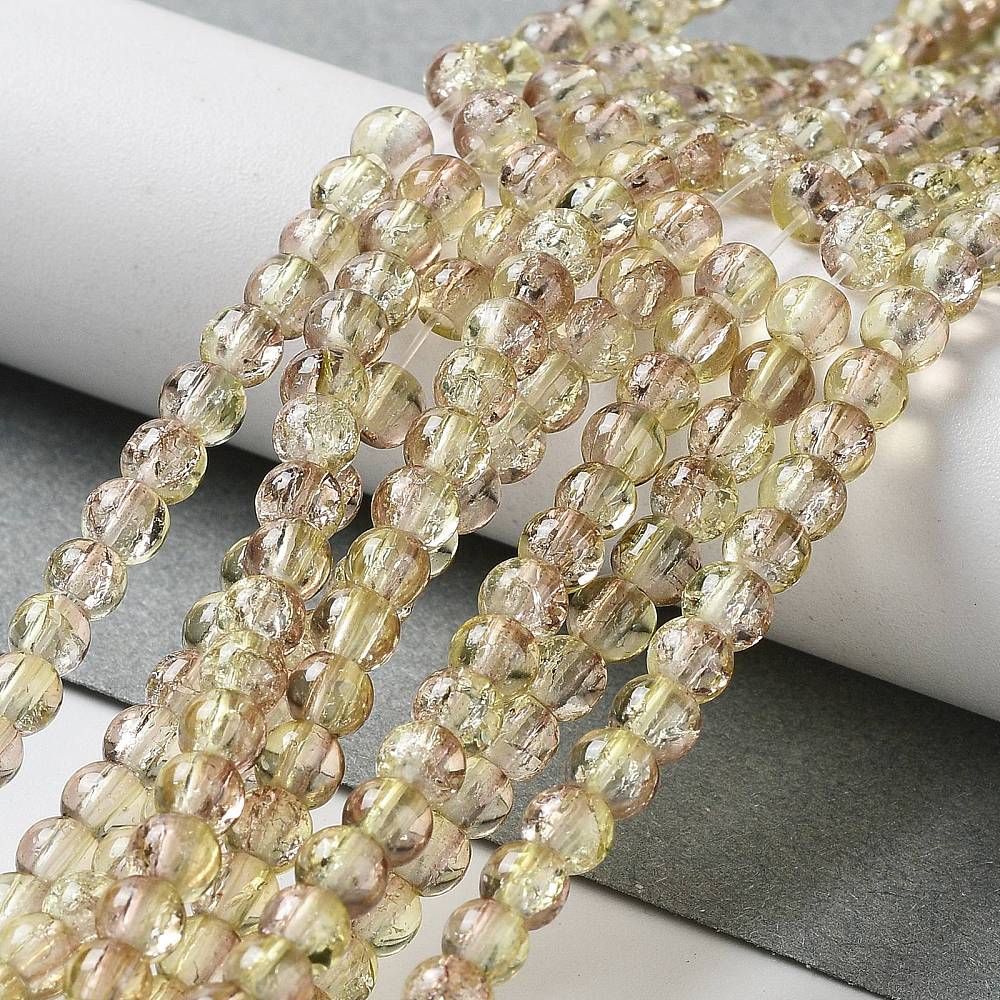 Crackle kaki 4mm 44CR37