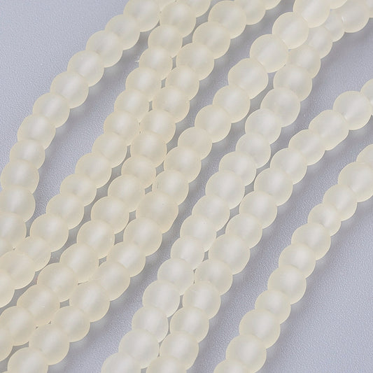 Licht geel mat 4 mm 44MT92