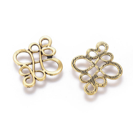chinese knot goud 44BE09