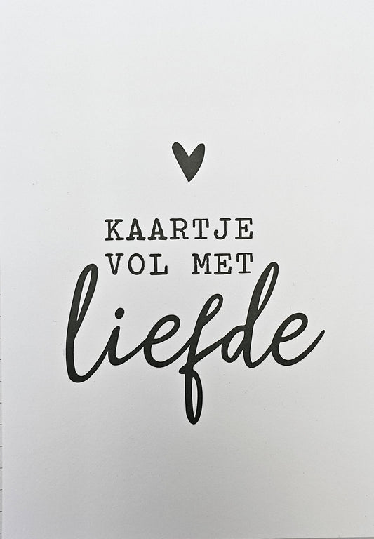 Kaartje vol met liefde KA169