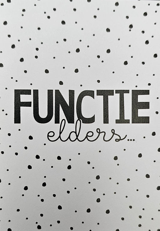 Functie elders KA126
