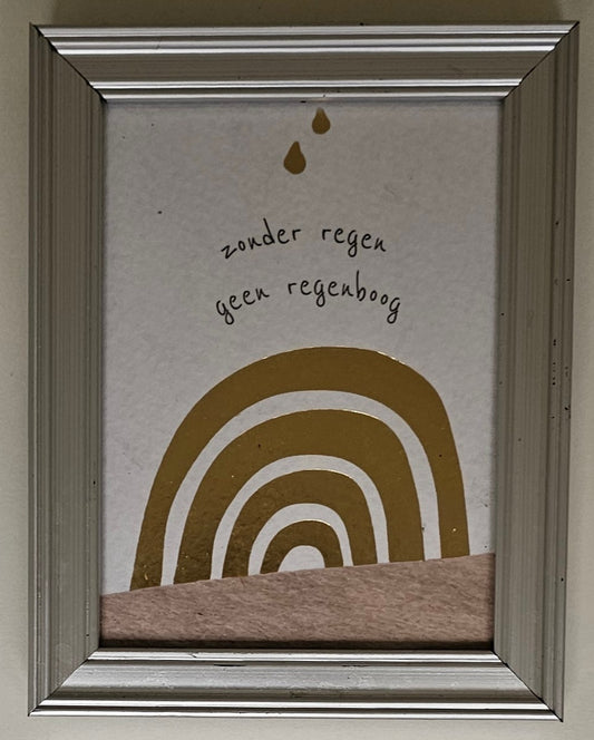 Zonder regen geen regenboog FLT010